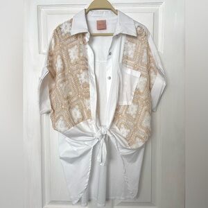 Zeta Otto Oversized Button Up